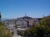 [View of San Francisco from Lombard Street]