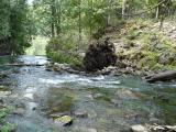 [Photo of the creek that feeds Hilton Falls]