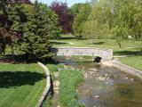 [Photo of a bridge over Spencer Creek]