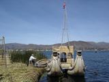 [Photo of reed boat]