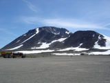 [Photo of mountains from Kulusuk Airport]