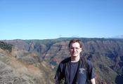 [Photo of Liam at Waimea Canyon]