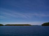 [Photo of island scenery from Fathom Five National Marine Park]