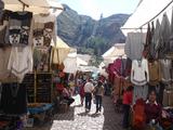 [Photo of Pisac market]
