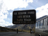 [Photo of altitude sign]