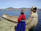[Photo of reed boat]