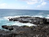 [Photo of coast near Spouting Horn]
